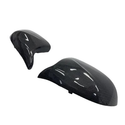 Dry Carbon Side Door Rear Look Wing Mirror Housing Covers Caps for BMW X6 G06