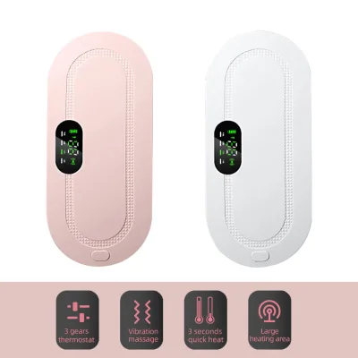Adjustable Temperature Menstrual Heating Vibration Massager Belt Rechargeable Portable Body Protection Tool