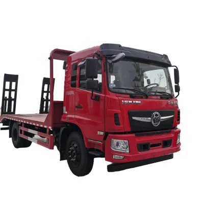 Preferential Export Airport Flatbed Transporter 20 Ton Excavator Transporter, Euro 3 Emission, 260 Horsepower