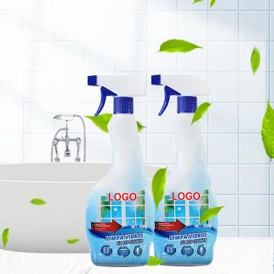 500ml Eco-Friendly Liquid Bathroom Cleaners Spray Powerful Descaler Quickly Remover Multi-Purpose for Bath Glass Wash Basin
