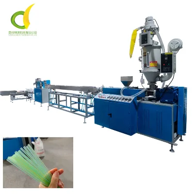 Remote Monitoring Plastic Drinking Straw Making Extruding Machine Wear-Resistant Screw Straw Extruder