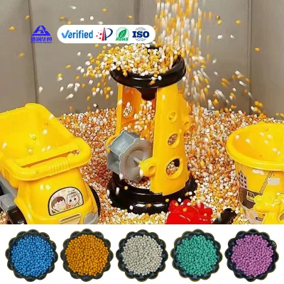 Eco Friendly Imitation Porcelain Sand Rounded Smooth Particles Washable Reusable Play Sand for Kids Indoor Fun