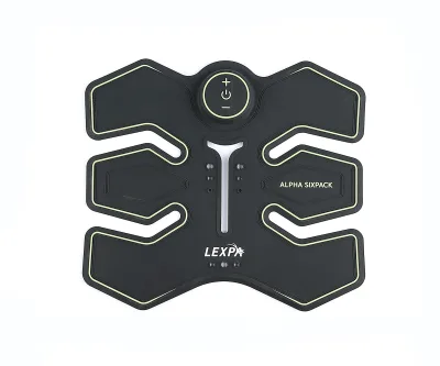 Rechargeable Ems Electric Muscle Stimulator Gym Body Fitness Equipment Massager for Abdomen Muscles Massage