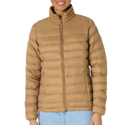 Hot Sale Women's Custom Design Puffer Breathable Zipper-Closed Made Cotton for Winter Wholesale Cheap Price OEM Service