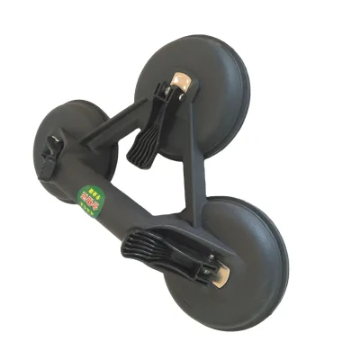 TPR Suction Cups Industrial Grade Heavy Duty Sturdy 3 Claws Handle Glass Holder Hooks Dent Puller 100kg Load Capacity