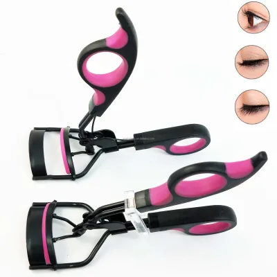 Long-lasting Curling Eye Makeup Cosmetic Tools Eyelash Curler Packaging Box Eyelash Curler Rubber