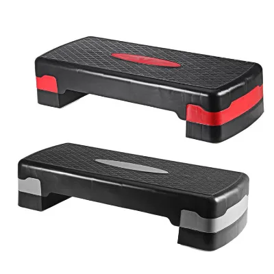Aerobic Step Platform Gym Fitness Exercise Step for Sale Equipment Aerobic Exercise Workout Step Platform with Adjustable Risers