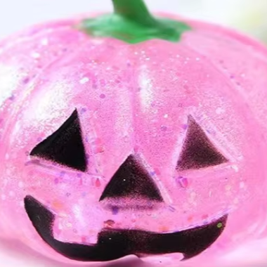 Halloween Pumpkin Malt Sugar Stress Relief Squeeze Toy Slow Rebound Decompression Toy Wholesale