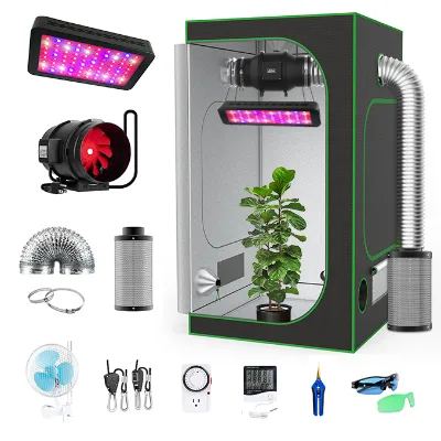 2024 Hydroponic High Efficiency 600D Eco Friendly Growing Systems Greenhouse for Kit