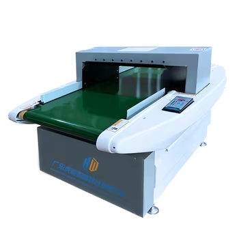 HUWEI Belt-type Metal Needle Detector Automatic Counting Number Inspected Items Magnetic Field Introduction Acousto-optic Alarm