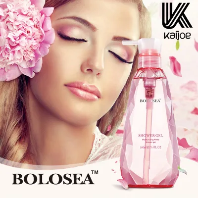 Guangdong Supplier OEM Natural Body Best Whitening Sakura Essential Oil Bath Shower Gel
