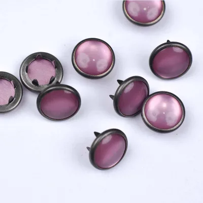 Double Cap Prong Snap Buttons for Heavy-Duty Fabrics - Durable & Reusable, 15mm/20mm/25mm