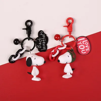 2026 Cute Cartoon Design Key Chain Soft Rubber Car Bag Backpack Pendant Doll Accessories llaveros Anime