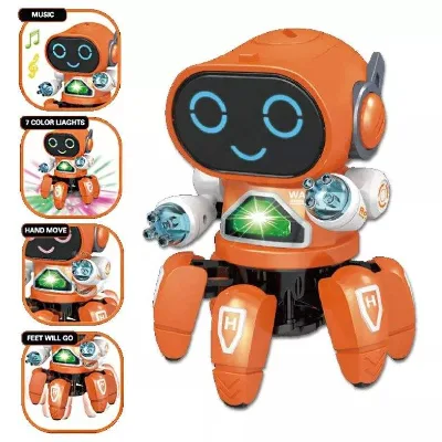 Hot Sale Kids Dancing Robot Toy with Light and Music Robot Toy Dancing Toy Robot for Children