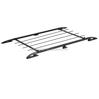 Black Painted Car Roof Top Removeable Iron Roof Rack for Universal with Good Price