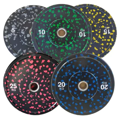 Wholesale FABA SPORT Durable Eco-Friendly Commercial Use Weight Barbell Plate Gym Exercise Competition Lifting Rubber Plate