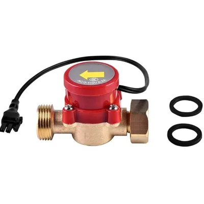 G1/2-G1/2 Thread Water Pump Flow Sensor 220V Electronic Pressure Automatic Control Switch Water Flow Switch