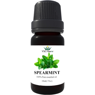 100% Pure Natural Spearmint Essential Oil Steam Distilled from Mentha Spicata Leaves, for Aromatherapy and Refreshing Blends
