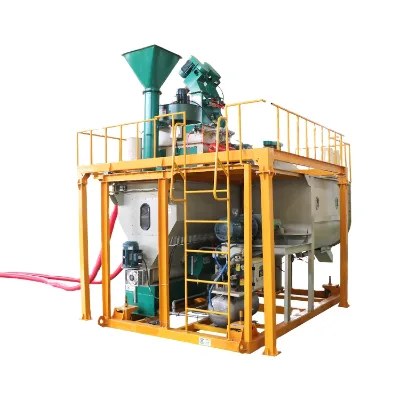 AT-3A Compact Modular Powder Feed Line One Person Operation Animal Feed Premix Production Equipment