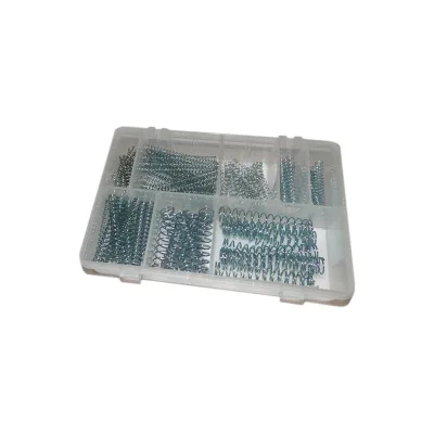 120PCS Compression Springs - Zinc Plated Portable Hardware Tool Set Compression Springs