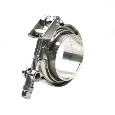 1 Piece V Band Clamp Quick Release 304 Stainless Steel 2" 3" 2.5" Flange Kit V Band / V-Band Exhaust Pipe Clamp