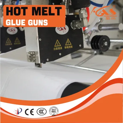High-Accuracy Hot Melt Glue Applicator Spray Gun for Baby Diapers Adult Incontinence Products Elastic Strand Adhesive Paper