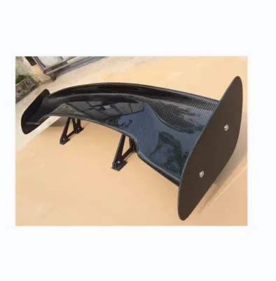 Carbon Fiber Universal Rear Spoiler Wing for Manufacture Car Exterior Parts Universal Carbon Fiber Universal Rear Wing Spoiler