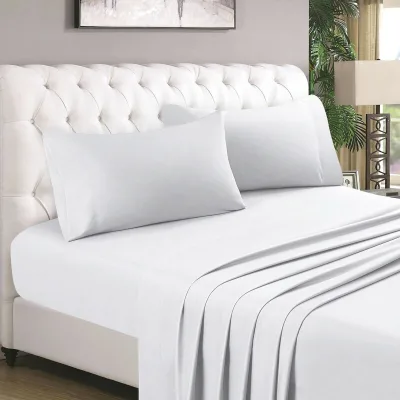 Hotel Linen Bedsheet Bedding Sets Collections Luxury Bed Sheets Wholesale Quality Bedding Set