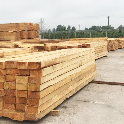Hot Sale Zhong Mei New Wooden Sleeper for Railway Use Log Timber Retrofit & Upgrade Various Lengths