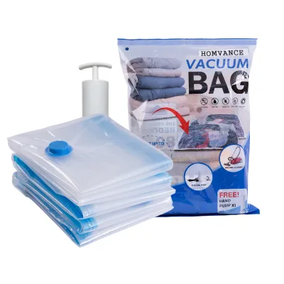 Wholesale Multi-size Space Saving Large Capacity Vacuum Storage Bags With Air Pump for Home Storage Organization