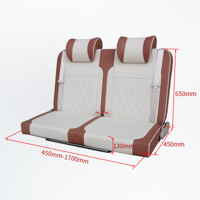 Comfortable Leather Modified Car Seats with Adjustable Backrest Angle