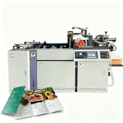 Automatic B2 Bopp Film Sheet Card A2 Paper Laminating Machines Cardboard Posters Magazine Laminator Lamination Machine