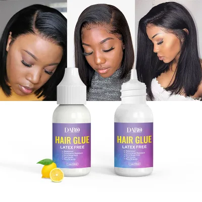 Custom Hair Extension Tools Products Scented Strongest Wig Glue Adhesive Waterproof Strong Hold Lace Glue
