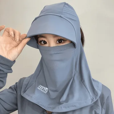 Quick Dry Outdoor Cycling & Mountaineering Cap with Wide Brim UV Protection & Neck Support for Sports Travel Casual Use