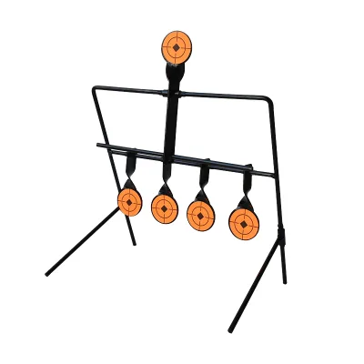 Competitive Indoor Outdoor Shooting Target Slingshot Accessories Metal Wind Chime Feather Steel Durable Slingshot Accessory