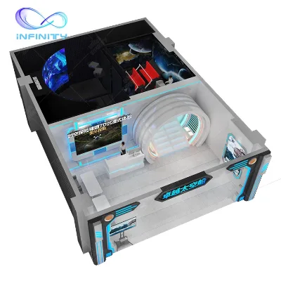 New Amusement Motion Riders 360 Degree Naked 3D Ride 5D 7D Roller Coaster Rail Track Flying Cinema Simulator With 3D Nake Tech