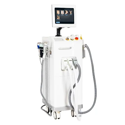 HUAMEI EROSE-YA IPL RF Nd Yag Laser Permanent Painless Laser Hair Removal Face Lifting Beauty Device