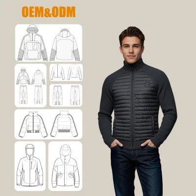 New Design Oem Men's Duck Down Jackets Puffer Clothing