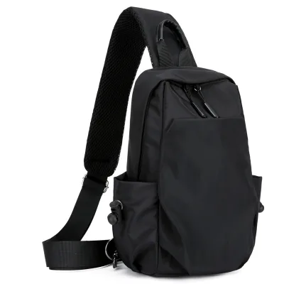 Drop-shipping Men's Crossbody Chest Pack Trendy Casual Minimalist Stylish Small Shoulder Bag Japanese-Style Single-Shoulder