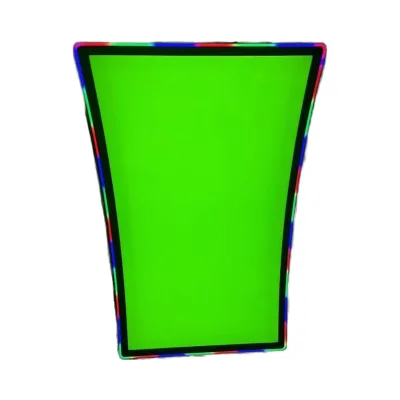 Custom 43-Inch Curved Touch Screen Monitor for Kids Games Coin-Operated System VGA Output