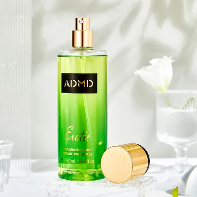 Women's Floral Eau De Toilette Body Spray 250ml Long-Lasting Glass Luxury Bottle OEM Private Label