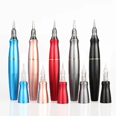 Biomaser Nano 2-in-1 Rotary Tattoo Permanent MakeUp Machine Pen SMP & Microblading & TATTOO Micropigment 4.0MM 3.0MM Stroke Cart