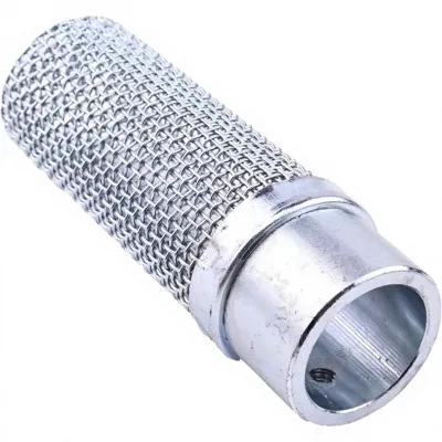 Stainless Steel Airless Paint Sprayer Inlet Filter Mesh Screen Liquid Strainer for Pump Suction