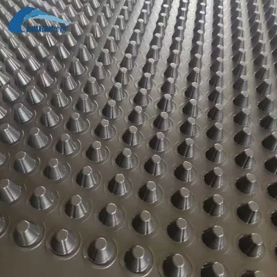 Drain Cell Drainage Board HDPE Plastic Dimple Drain Mat for Green Roof Garden Park and Landscaping Projects