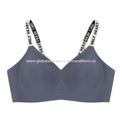 High elasticity seamless printed straps comfortable sports bra fitnesswear
