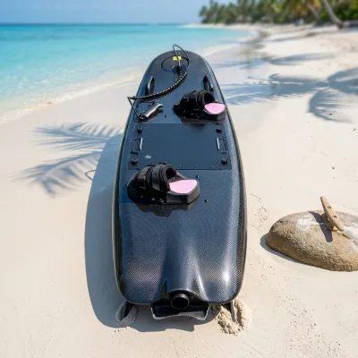 OEM Professional Jetboard Unisex Customized Logo Carbon Fiber Electric Surfboard Shark Mola-176 55km/h Waterproof Factory