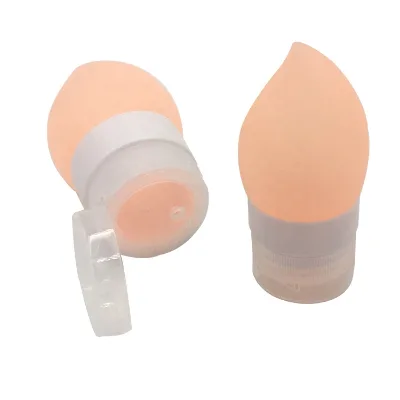 Hot Selling Empty Refillable Outdoor Travel Kit Squeeze Travel Size Bottle BPA Free Silicone Bottle
