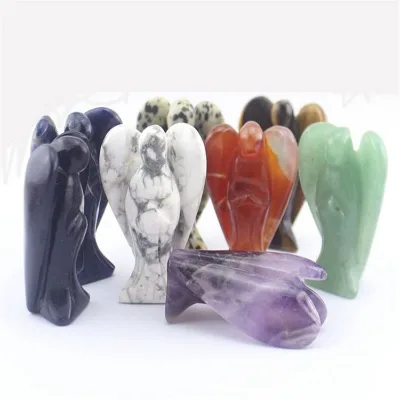 Wholesale Gemstone 1",1.5"2" 3",3.5",4"crystal Angels