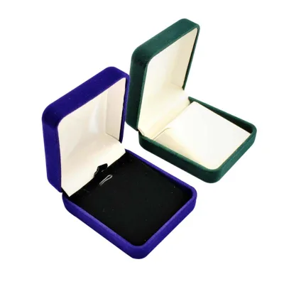 Simple Jewelry Packaging Box, Valentine's Day Gift Box, Velvet Jewelry Box, Necklace and Jewelry Storage Box