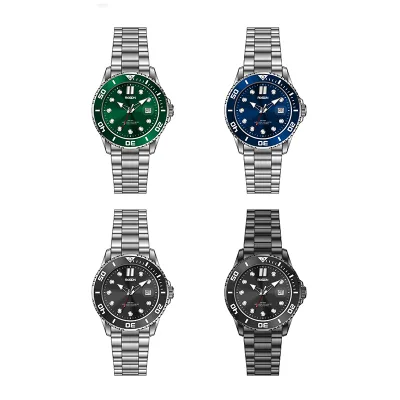 316L Stainless Steel 200 Meters Water Resistant 20atm 20bar Deep Diving Automatic Watch Diver Watch